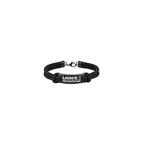 lacoste bracelet en cordon pour homme collection elios en plastique issue des océans - 2040176