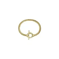 boss jewelry bracelet en chaîne pour femme collection zia or jaune - 1580487