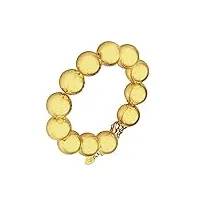 bracelet argent doré boule vintage