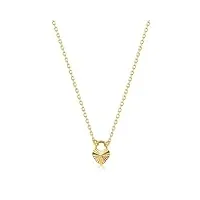 ania haie ah nau001-09yg gold collection collier pour femme, or 14 carats