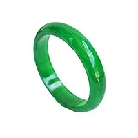 bracelet en jadéite bijoux pour femme bracelet en jadéite verte naturelle (couleur : a, taille : 58-60 mm)