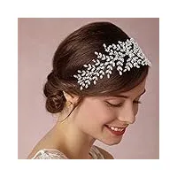 tonzn diamant diadème mode mariée couronne mariage avec zircon femmes cheveux accessoires bijoux casque doux luxe barrettes bc4702