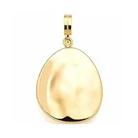 leonardo jewels nuria clip&mix 023263 pendentif en acier inoxydable en forme de larme naturelle doré 4 en acier inoxydable non pierre précieuse, 4, acier inoxydable, pas de gemme