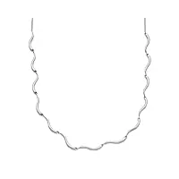 skagen essential waves skj1795040 collier pour femme en acier inoxydable, length: 462mm, width: 3.8mm, acier inoxydable, pas de gemme