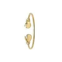 ellie rose london bn322 bracelet en or jaune 9 carats pour bébé motif gant de boxe, or 9 carats