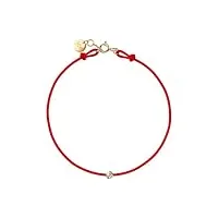 ice jewellery - diamond bracelet - corde rouge (021099)