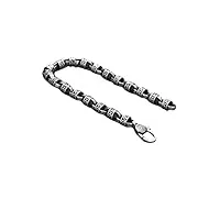 fulya bracelet style ancien bracelet s925 argent motif d'herbe mode créative bijoux hip hop pour hommes et femmes20cm