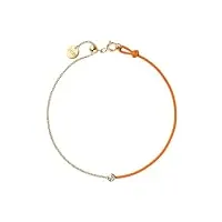 ice jewellery - diamond bracelet - chaîne orange (021090)