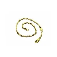 pegaso gioielli bracelet pour homme en or jaune 18 carats (750) maille segments 21 cm, 0, or