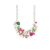 betsey johnson christmas matching jewelry necklace bracelet earrings ring set (necklace, holiday baubles)