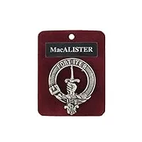 badge de clan en étain du patrimoine écossais | broche de clan | fabriquée à la main en Écosse | portez votre fierté avec style | coffret cadeau pour les membres du clan | bdge, broche, badge écharpe