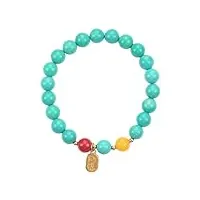 sdfgh bracelet turquoise pendentif femme style ancien bracelet polyvalent