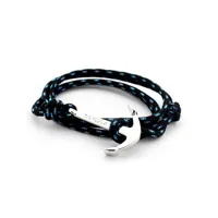 bracelet ancre bleu ciel