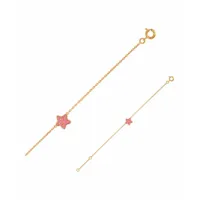 bracelet nora étoile rose