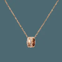 daniel wellington dw elan lumine necklace 45-49cm rose gold