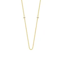 julie sandlau anchor chain colliers 22 ct. argent necklacegdcz80 - femme - 925 sterling silver