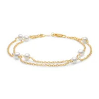 mads z moonlight double bracelets 8 ct. or 3353117 - femme - gold