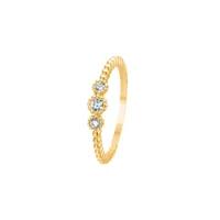 mads z dido bagues 8 ct. or 3347172-52 - femme - gold