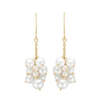 mads z coco boucles d'oreilles 8 ct. or 3313189 - femme - gold