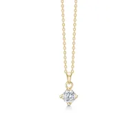 mads z crown pendentifs 14 ct. or 0,50 ct. 1531650 - femme - gold