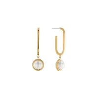 tommy hilfiger pearl boucles d'oreilles acier inoxydable 2780768 - femme - stainless steel