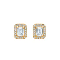 mads z isabella boucles d'oreilles 14 ct. or 0,08 ct. 1516036 - femme - gold