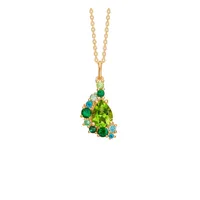 mads z four seasons-spring peridot pendentifs 14 ct. or 1536033 - femme - gold