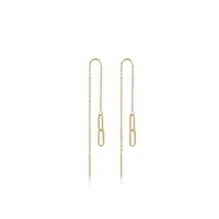 mads z florence boucles d'oreilles 8 ct. or 3300156 - femme - gold