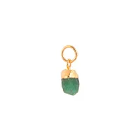 house of vincent birth stone may pendentifs 18 ct. brass goldplated vj076-lpg-me - femme - brass