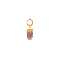 house of vincent birth stone october pendentifs 18 ct. brass goldplated vj076-lpg-op - femme - brass