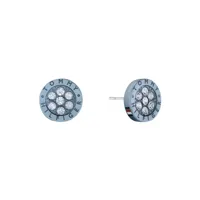 tommy hilfiger crystal ice boucles d'oreilles acier inoxydable 2780736 - femme - stainless steel