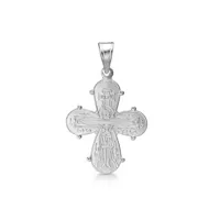 mads z dagmar cross blank pendentifs argent 8130536 - femme - 925 sterling silver