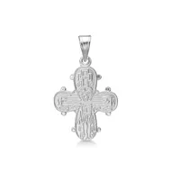 mads z dagmar cross pendentifs argent 8130539 - femme - 925 sterling silver