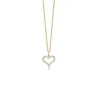 mads z tender heart pendentifs 14 ct. or 0,36 ct. 1531336 - femme - gold