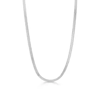 avilé jewelry snake chain colliers argent di011-s-42 + 5 cm - femme - 925 sterling silver