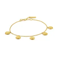 ania haie b009-01g bracelet doré  homme