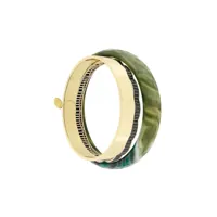 iosselliani anubian age of jazz set of bracelets - vert