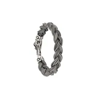 emanuele bicocchi woven chain bracelet - argent