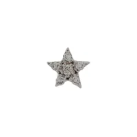 kismet by milka puce d'oreille étoile à détails de diamants - rose