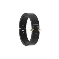 1017 alyx 9sm bracelet à détail de boucle de sécurité - noir