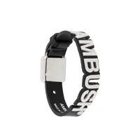 ambush bracelet à logo - noir