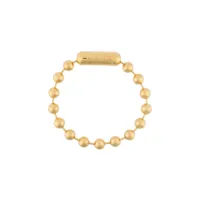 ambush bracelet à détails de perles - or