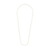 nialaya jewelry collier long en chaîne - or