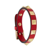 valentino garavani bracelet rockstud - rouge