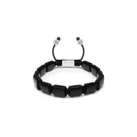 nialaya jewelry bracelet orné de perles - noir