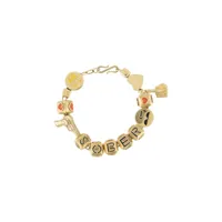 natasha zinko bracelet à breloque - or