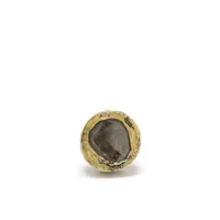 parts of four puce d'oreille unique incrustée de diamant