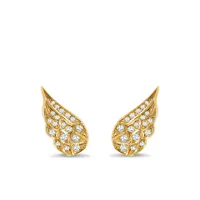pragnell boucles d'oreilles tiara en or 18ct à diamants
