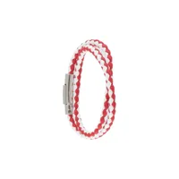 tod's bracelet my colors à ornements de perles - rouge