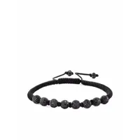 david yurman bracelet pave à perles - noir
